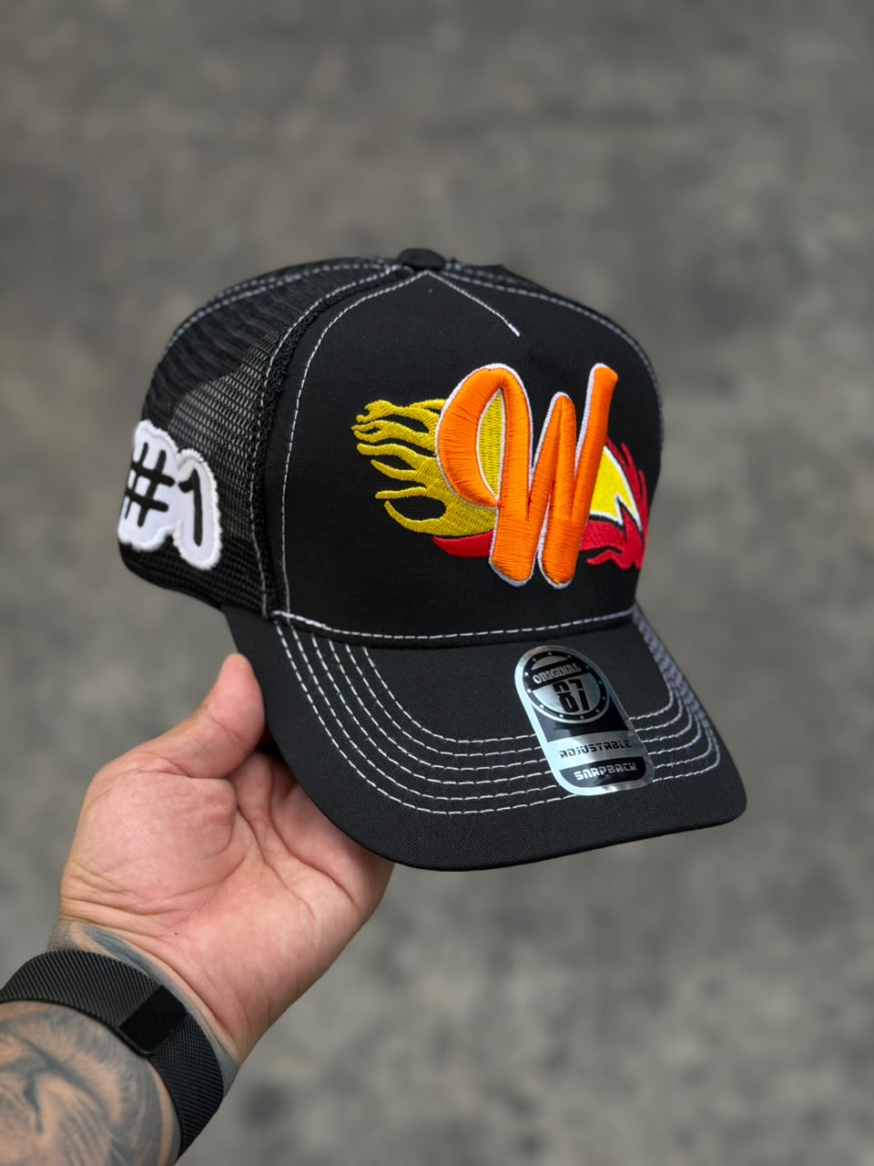 Westcol W Flames Trucker